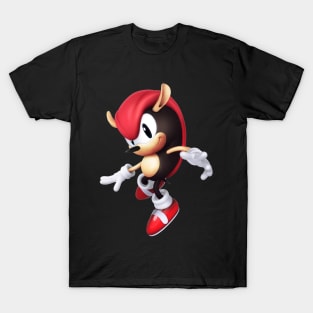 black red sonic T-Shirt